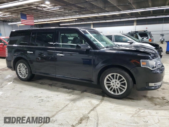 2016 Ford Flex SEL z VIN 2FMGK5C86GBA09040, wystawiony jako Copart lot #50186125 z przebiegiem 100 020 mil mil oraz Szkoda całkowita • Salvage title. Historia ofert i sprzedaży dostępna na DreamBid. Obrazek 4.