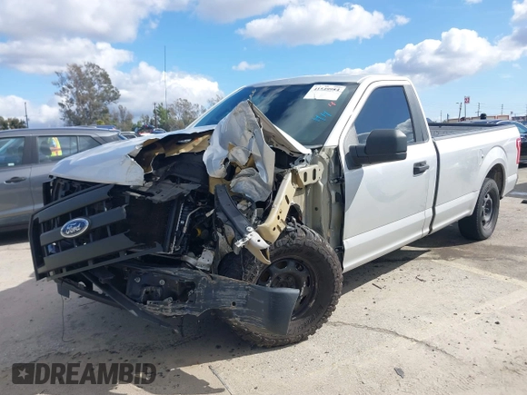 2017 Ford F-150 XL with VIN 1FTMF1C82HKC50105, listed as a IAAI auction lot 41549984 with 179,289 mi miles. Bid and sale history available at carsss.com. Image 18.