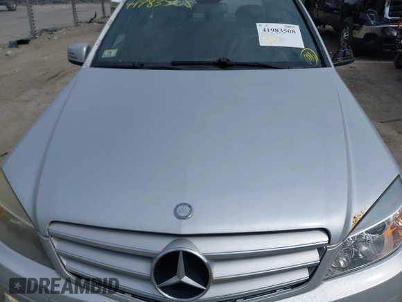 2011 Mercedes-Benz C 300 Sport with VIN WDDGF8BB1BR135955, listed as a IAAI auction lot 41983508 with 214,823 mi miles and . Bid and sale history available at DreamBid. Image 10.
