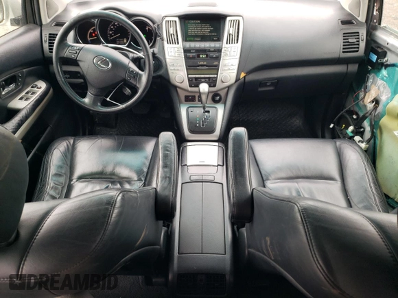 2006 Lexus RX 400h with VIN JTJGW31U660002194, listed as a Copart auction lot 56718845 with 160,858 mi miles and Salvage title. Bid and sale history available at DreamBid. Image 8.