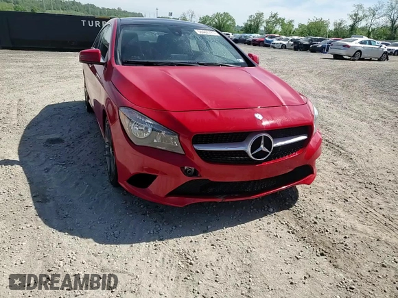 2015 Mercedes-Benz CLA 250 with VIN WDDSJ4GB9FN183680, listed as a Copart auction lot 56466785 with 115,439 mi miles and Salvage Title. Bid and sale history available at DreamBid. Image 14.