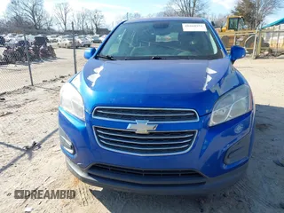 2015 Chevrolet Trax LS with VIN KL7CJKSB4FB086024, listed as a IAAI auction lot 41669572 with 124,312 mi miles. Bid and sale history available at carsss.com. Image 6.