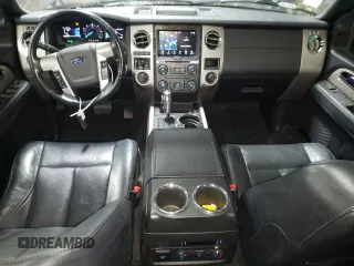 2017 Ford Expedition EL Limited with VIN 1FMJK2AT1HEA83273, listed as a Copart auction lot 84291024 with 100,845 mi miles and Salvage Title. Bid and sale history available at carsss.com. Image 8.