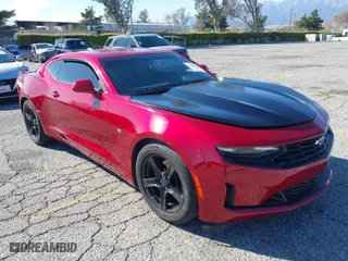 2019 Chevrolet Camaro 1LT with VIN 1G1FA1RXXK0117139, listed as a IAAI auction lot 41809598 with 24,286 mi miles. Bid and sale history available at carsss.com. Image 1.