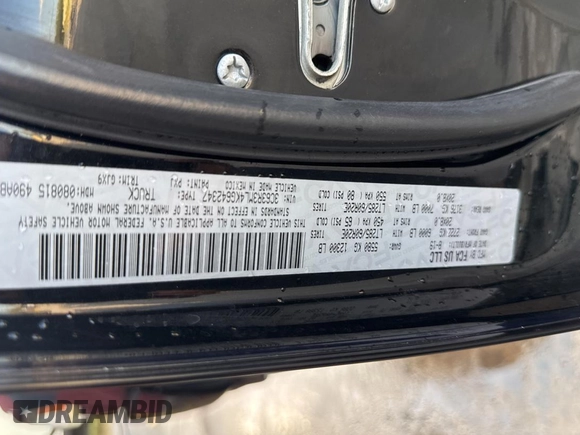 2019 Ram 3500 Laramie with VIN 3C63R3ML4KG642347, listed as a Copart auction lot 77895464 with 161,831 mi miles and Clean Title. Bid and sale history available at carsss.com. Image 10.