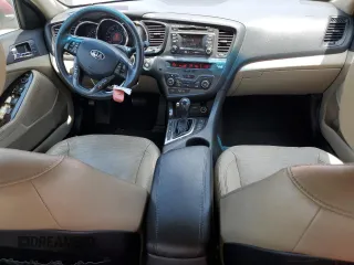 2013 Kia Optima EX z VIN 5XXGN4A75DG183192, wystawiony jako Copart lot #57114525 z przebiegiem 201 167 mil mil oraz Czysty tytuł • Clean title. Historia ofert i sprzedaży dostępna na DreamBid. Obrazek 8.