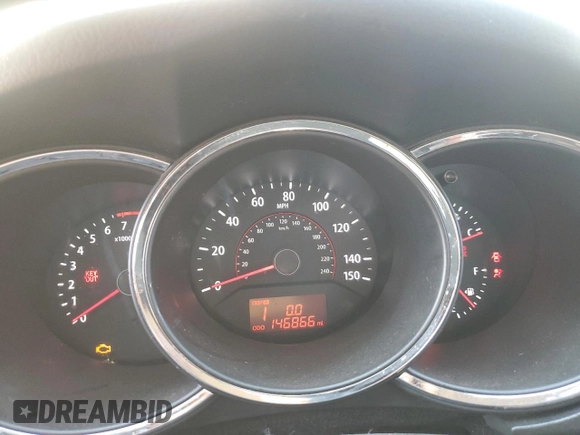 2011 Kia Sorento EX with VIN 5XYKUDA21BG021313, listed as a Copart auction lot 48815605 with 146,866 mi miles and Salvage Title. Bid and sale history available at DreamBid. Image 9.