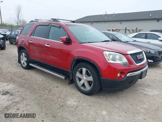2012 GMC Acadia SLT1 with VIN 1GKKVRED2CJ183205, listed as a IAAI auction lot 42023355 with 239,214 mi miles. Bid and sale history available at carsss.com. Image 1.