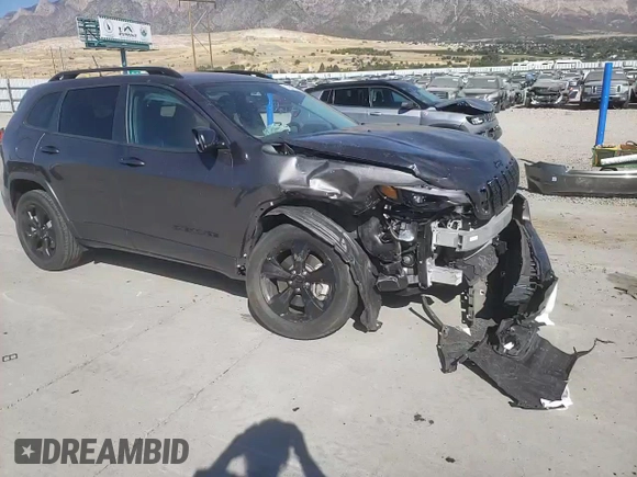 2019 Jeep Cherokee Altitude with VIN 1C4PJMLX1KD385480, listed as a Copart auction lot 74807884 with 17,622 mi miles and Salvage Title. Bid and sale history available at DreamBid. Image 10.
