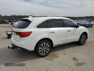 2015 Acura MDX Tech Pkg with VIN 5FRYD3H45FB002139, listed as a Copart auction lot 47551305 with 119,170 mi miles and Clean Title. Bid and sale history available at carsss.com. Image 3.