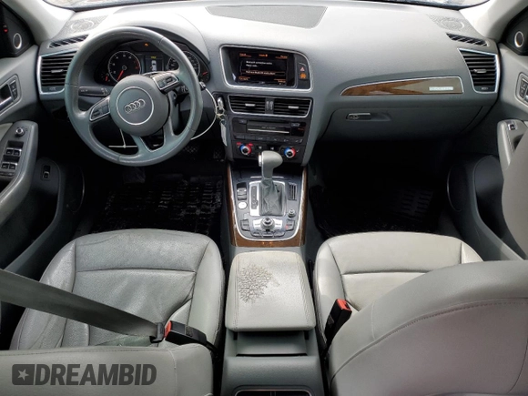 2015 Audi Q5 Premium Plus with VIN WA1DGAFP3FA017072, listed as a Copart auction lot 46908395 with 91,098 mi miles and Salvage Title. Bid and sale history available at carsss.com. Image 8.