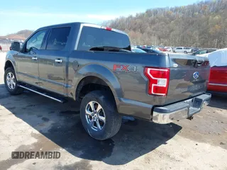 2018 Ford F-150 XL with VIN 1FTEW1E54JFE02925, listed as a IAAI auction lot 42002280 with 31,893 mi miles. Bid and sale history available at carsss.com. Image 3.