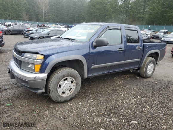 2008 Chevrolet Colorado LT w/2LT with VIN 1GCDT13E888156239, listed as a Copart auction lot 88539285 with 127,992 mi miles and Salvage Title. Bid and sale history available at carsss.com. Image 1.
