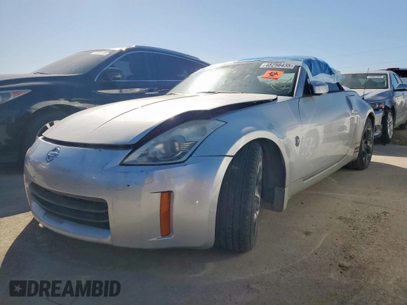 2006 Nissan 350Z Touring with VIN JN1AZ36A36M453111, listed as a Copart auction lot 48256435 with 0 mi miles and Clean Title. Bid and sale history available at carsss.com. Image 1.