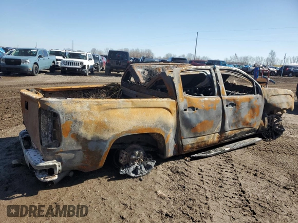 2016 GMC Canyon 4WD SLT with VIN 1GTP6DE19G1367537, listed as a Copart auction lot 48158225 with 0 mi miles and Clean Title. Bid and sale history available at carsss.com. Image 3.