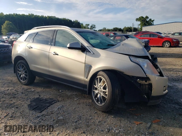 2015 Cadillac SRX Premium Collection with VIN 3GYFNDE36FS570554, listed as a Copart auction lot 63881295 with 109,864 mi miles and Salvage title. Bid and sale history available at DreamBid. Image 4.