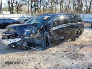 2023 Honda Odyssey Sport z VIN 5FNRL6H76PB068284, wystawiony jako Copart lot #47257125 z przebiegiem Nie podano mil oraz Szkoda całkowita • Salvage title. Historia ofert i sprzedaży dostępna na DreamBid. Obrazek 1.
