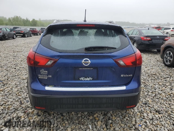 2017 Nissan Rogue SV with VIN JN1BJ1CR2HW111019, listed as a Copart auction lot 57762695 with 80,469 mi miles and Clean title. Bid and sale history available at DreamBid. Image 6.