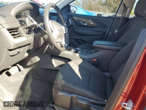 2020 GMC Terrain SLE with VIN 3GKALMEVXLL186911, listed as a Copart auction lot 48308735 with 53,941 mi miles and Salvage Title. Bid and sale history available at carsss.com. Image 7.