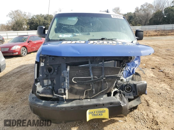 2017 Chevrolet Express Cargo Van with VIN 1GCWGAFF2H1246478, listed as a Copart auction lot 41787405 with 153,907 mi miles and Salvage Title. Bid and sale history available at carsss.com. Image 5.