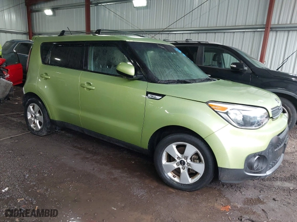 2017 Kia Soul with VIN KNDJN2A26H7882523, listed as a IAAI auction lot 41686290 with 56,492 mi miles. Bid and sale history available at carsss.com. Image 1.
