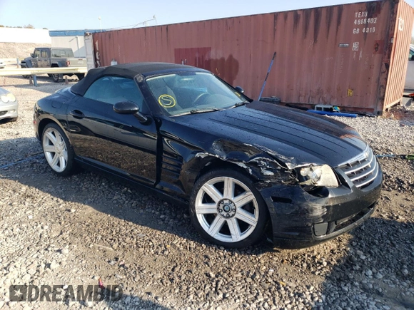 2006 Chrysler Crossfire with VIN 1C3AN55L86X061879, listed as a Copart auction lot 77211864 with 163,979 mi miles and Salvage Title. Bid and sale history available at DreamBid. Image 4.