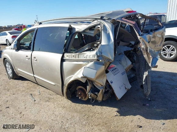 2004 Nissan Quest S with VIN 5N1BV28U14N370911, listed as a IAAI auction lot 41473696 with 1 mi miles. Bid and sale history available at carsss.com. Image 3.
