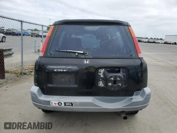 1998 Honda CR-V LX with VIN JHLRD1841WC073560, listed as a Copart auction lot 54443365 with 117,937 mi miles and Clean Title. Bid and sale history available at carsss.com. Image 6.