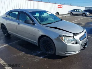 2008 Chevrolet Malibu LS w/1LS with VIN 1G1ZG57B48F160360, listed as a IAAI auction lot 41675419 with 161,235 mi miles. Bid and sale history available at carsss.com. Image 1.