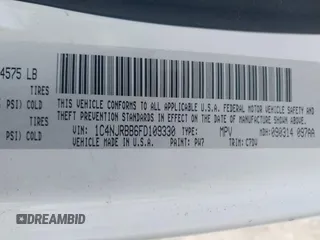 2015 Jeep Patriot Sport с VIN 1C4NJRBB6FD109330, выставлен на аукционе IAAI как лот 42486124 с пробегом 111 618 миль миль и . История ставок и продаж доступна на DreamBid. Изображение 9.