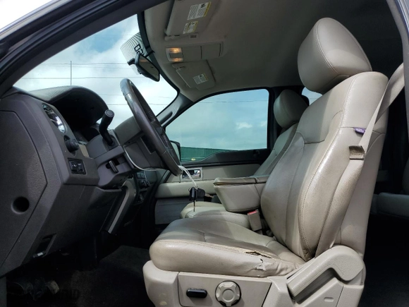 2010 Ford F-150 XL with VIN 1FTEW1C81AFC44900, listed as a Copart auction lot 49167945 with 186,035 mi miles and Salvage Title. Bid and sale history available at carsss.com. Image 7.