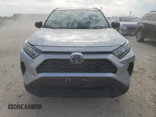 2021 Toyota RAV4 Hybrid LE with VIN 4T3LWRFVXMU045340, listed as a Copart auction lot 53053535 with 37,138 mi miles and Salvage title. Bid and sale history available at DreamBid. Image 5.