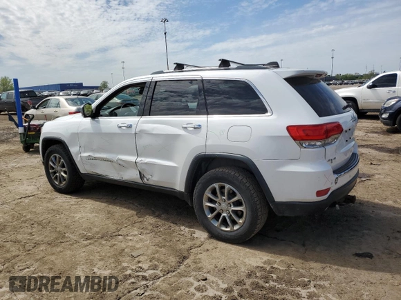 2014 Jeep Grand Cherokee Limited with VIN 1C4RJFBG9EC220342, listed as a Copart auction lot 56491925 with 257,167 mi miles and Clean Title. Bid and sale history available at DreamBid. Image 2.