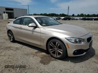 2016 BMW 4 Series 428i z VIN WBA3N3C58GF713076, wystawiony jako Copart lot #57517315 z przebiegiem 38 073 mil mil oraz Szkoda całkowita • Salvage title. Historia ofert i sprzedaży dostępna na DreamBid. Obrazek 4.