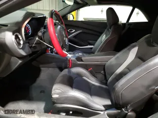 2022 Chevrolet Camaro LT1 with VIN 1G1FF3D78N0125118, listed as a Copart auction lot 73694724 with 5,100 mi miles and Salvage Title. Bid and sale history available at carsss.com. Image 7.