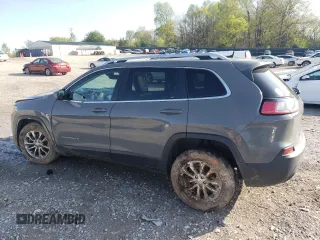 2020 Jeep Cherokee Latitude Plus with VIN 1C4PJLLBXLD581207, listed as a Copart auction lot 52283645 with 129,742 mi miles and Salvage Title. Bid and sale history available at carsss.com. Image 2.