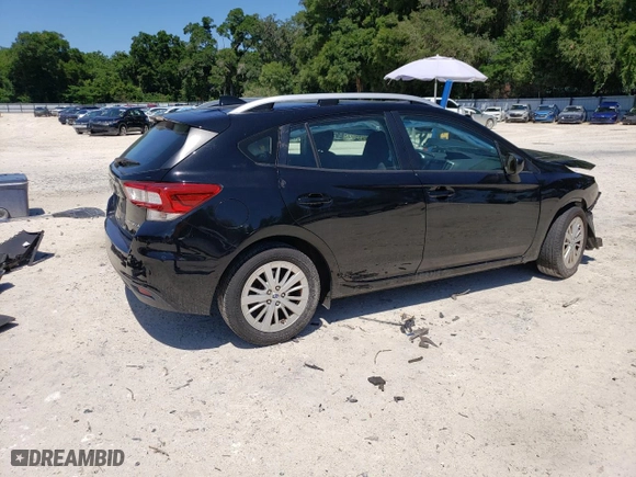 2017 Subaru Impreza Premium with VIN 4S3GTAD64H3743524, listed as a Copart auction lot 51517004 with 60,404 mi miles and Salvage Title. Bid and sale history available at carsss.com. Image 3.