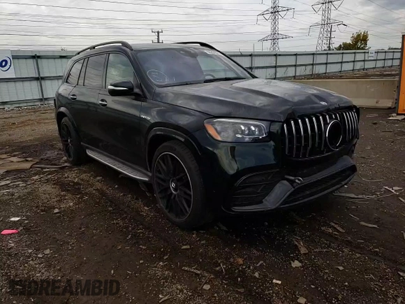 2023 Mercedes-Benz GLS 63 AMG with VIN 4JGFF8KE1PA940386, listed as a Copart auction lot 66294323 with 4,477 mi miles and . Bid and sale history available at DreamBid. Image 11.