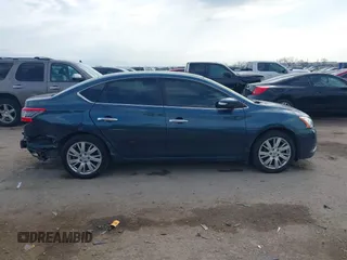 2015 Nissan Sentra S with VIN 3N1AB7AP7FY346826, listed as a IAAI auction lot 41878322 with 96,714 mi miles. Bid and sale history available at carsss.com. Image 13.