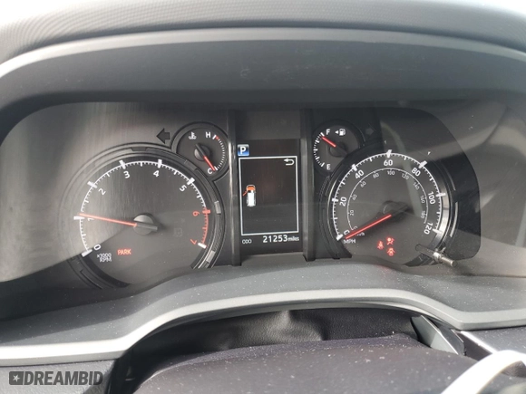 2023 Toyota 4Runner SR5 Premium with VIN JTENU5JRXP6149636, listed as a Copart auction lot 42730955 with 21,253 mi miles and Salvage Title. Bid and sale history available at carsss.com. Image 9.