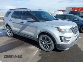 2016 Ford Explorer Sport with VIN 1FM5K8GT2GGB06056, listed as a IAAI auction lot 41643475 with 186,755 mi miles and . Bid and sale history available at carsss.com. Image 1.