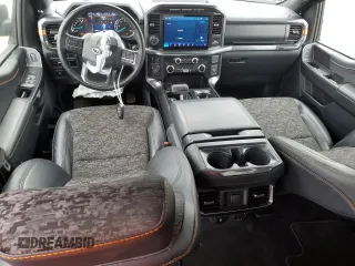 2023 Ford F-150 XL with VIN 1FTEW1E81PFB44320, listed as a Copart auction lot 43208905 with 37,499 mi miles and Salvage Title. Bid and sale history available at carsss.com. Image 8.