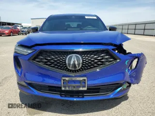 2022 Acura MDX w/A-Spec Package with VIN 5J8YE1H02NL041977, listed as a Copart auction lot 54224465 with 54,585 mi miles and Salvage title. Bid and sale history available at DreamBid. Image 5.