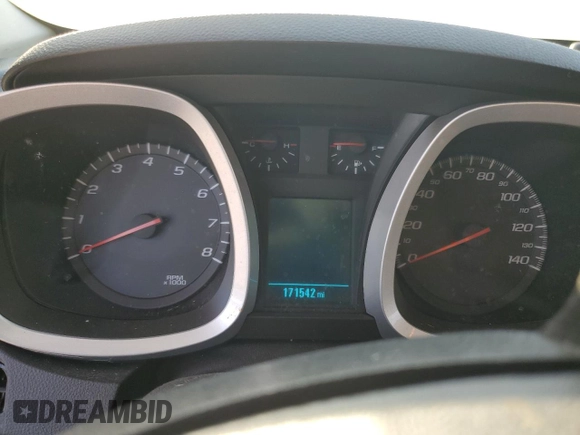 2013 Chevrolet Equinox LT with VIN 2GNALDEK1D6277810, listed as a Copart auction lot 46757485 with 171,542 mi miles and Salvage Title. Bid and sale history available at DreamBid. Image 9.