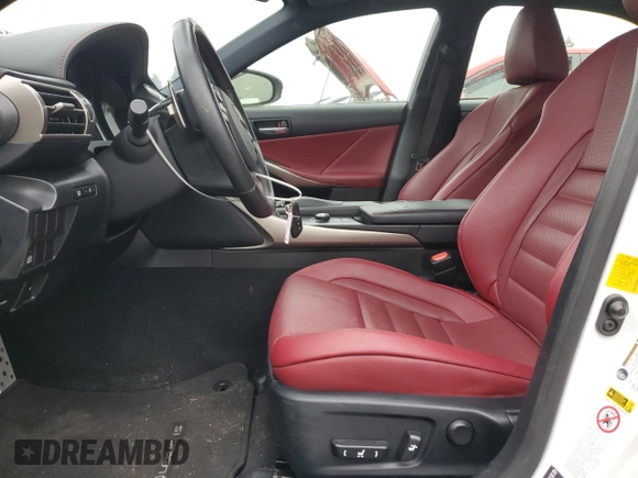 2015 Lexus IS 350 with VIN JTHCE1D29F5006227, listed as a Copart auction lot 87866325 with 106,325 mi miles and Salvage title. Bid and sale history available at DreamBid. Image 7.