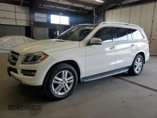 2014 Mercedes-Benz GL 450 z VIN 4JGDF7CE6EA349015, wystawiony jako Copart lot #61139405 z przebiegiem 152 836 mil mil oraz Czysty tytuł • Clean title. Historia ofert i sprzedaży dostępna na DreamBid. Obrazek 1.