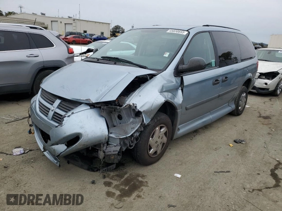 2006 Dodge Grand Caravan SE with VIN 1D4GP24RX6B579139, listed as a Copart auction lot 45030855 with 106,856 mi miles and Salvage Title. Bid and sale history available at DreamBid. Image 1.