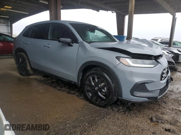 2023 Honda HR-V Sport with VIN 3CZRZ1H57PM716592, listed as a Copart auction lot 48816605 with 31,121 mi miles and Salvage Title. Bid and sale history available at carsss.com. Image 4.