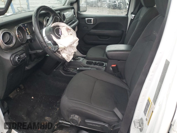2020 Jeep Wrangler Unlimited Sahara Altitude with VIN 1C4HJXEG2LW188438, listed as a Copart auction lot 43531355 with 53,497 mi miles and Clean title. Bid and sale history available at DreamBid. Image 7.