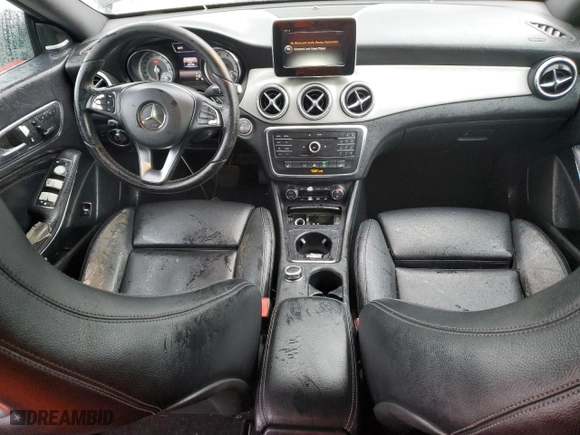 2016 Mercedes-Benz CLA with VIN WDDSJ4EBXGN339732, listed as a Copart auction lot 49112685 with 137,775 mi miles and Salvage Title. Bid and sale history available at carsss.com. Image 8.